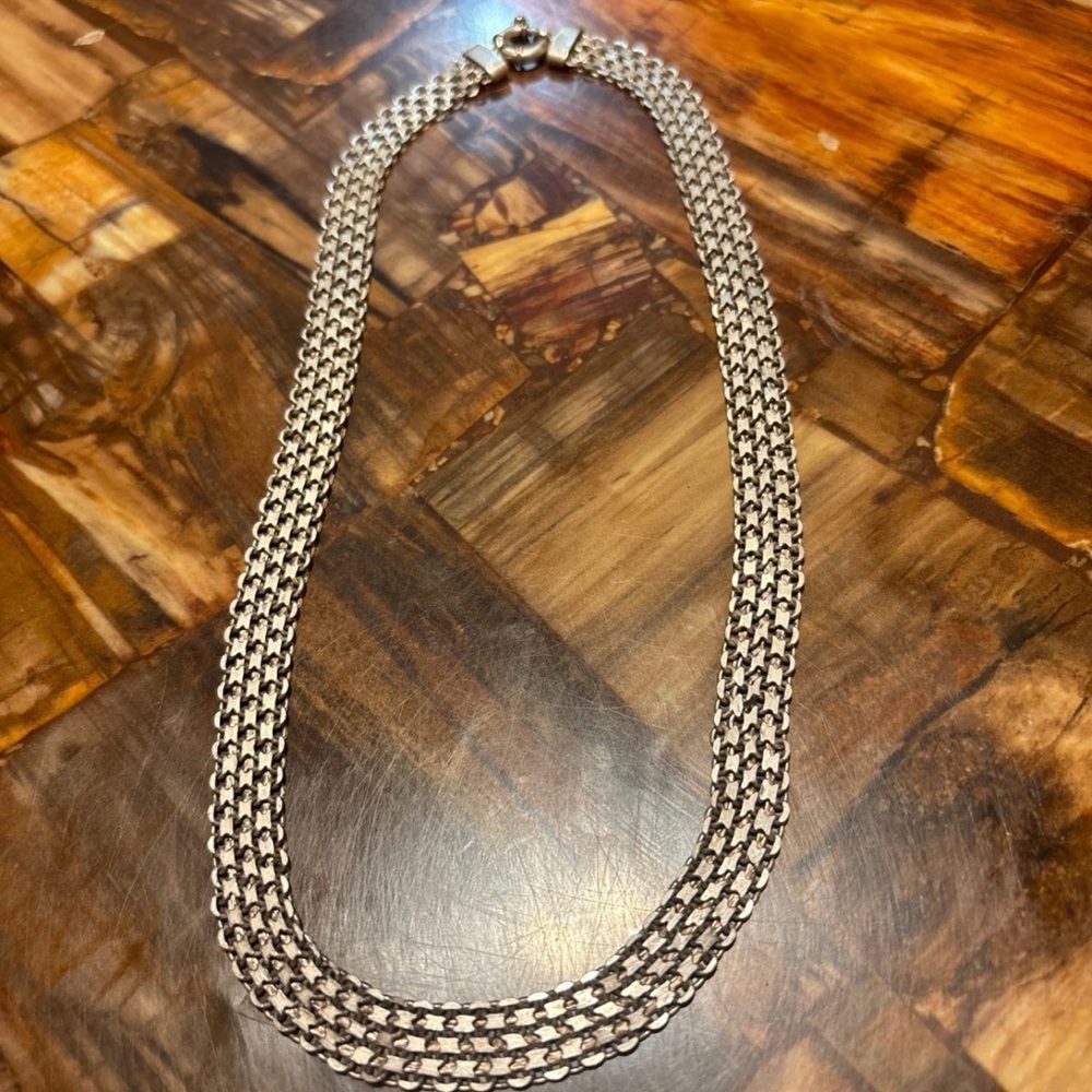 Sterling silver necklace
